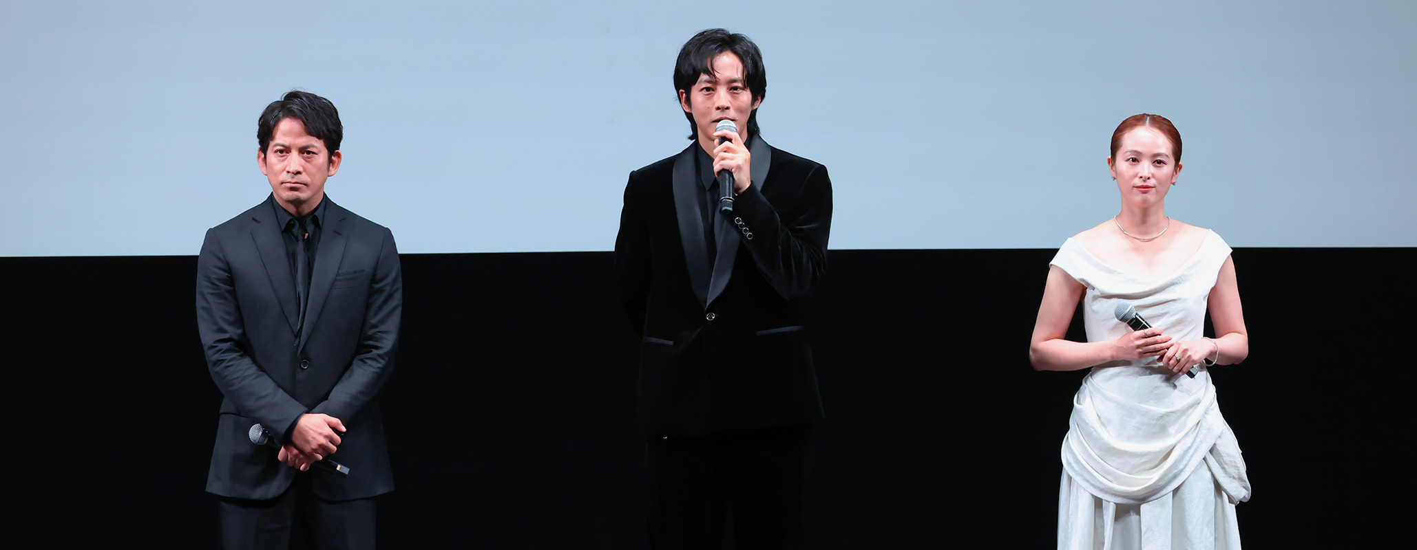 Sukiyaki Greetings from the Stage: Okada Junichi(Actor), Matsuzaka Tori(Actor), Seino Nana(Actor), Zeze Takahisa(Director)
