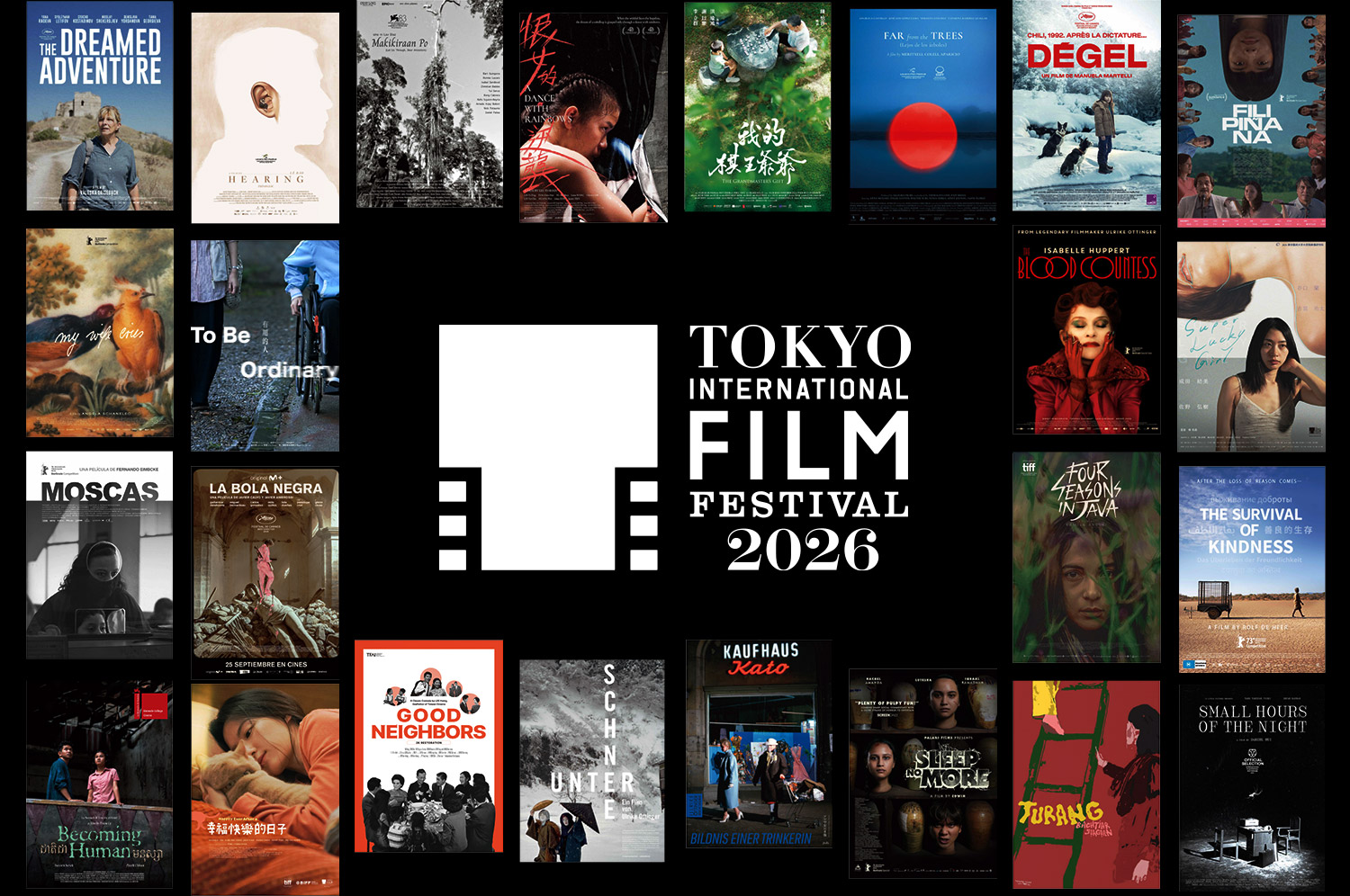 39th Tokyo International Film Festival Poster October 26 (Mon.)–November 4 (Wed.), 2026
