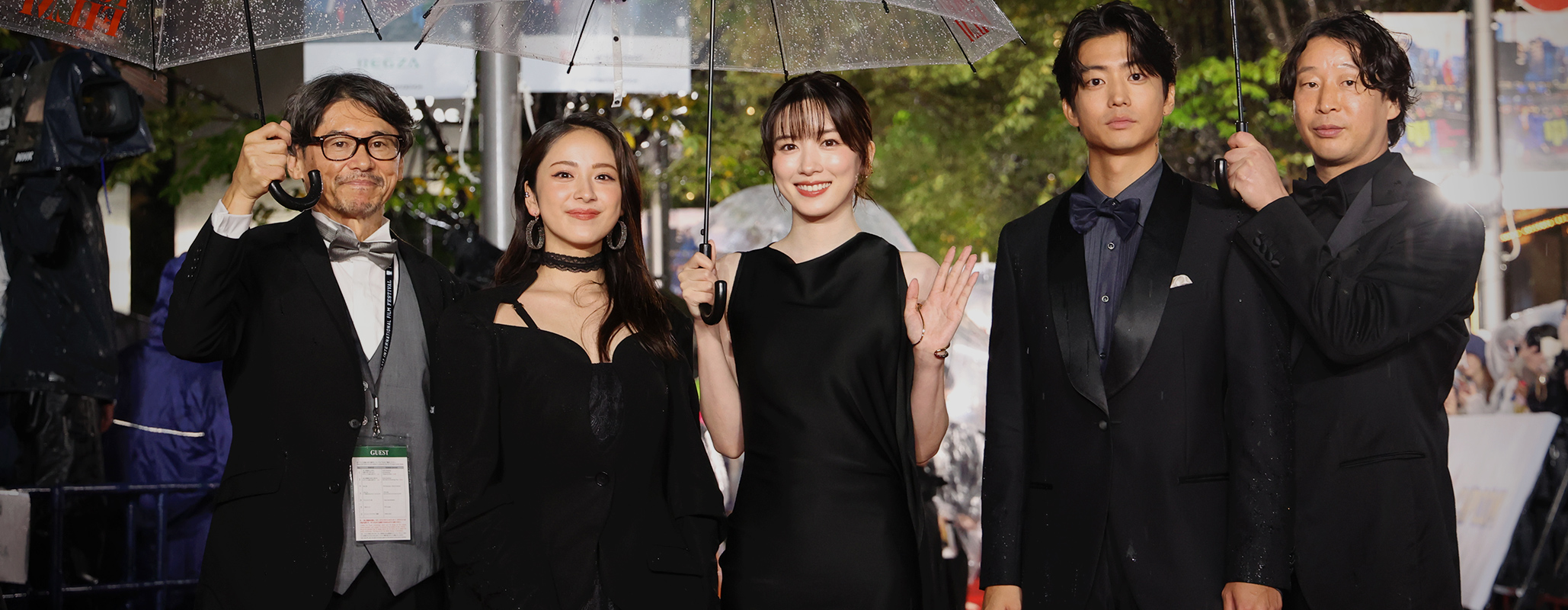 Opening event Red carpet The Night Queen of Himachi Nagano Mei, Ito Kentaro, Taira Yuna, Miyamoto Hidemitsu