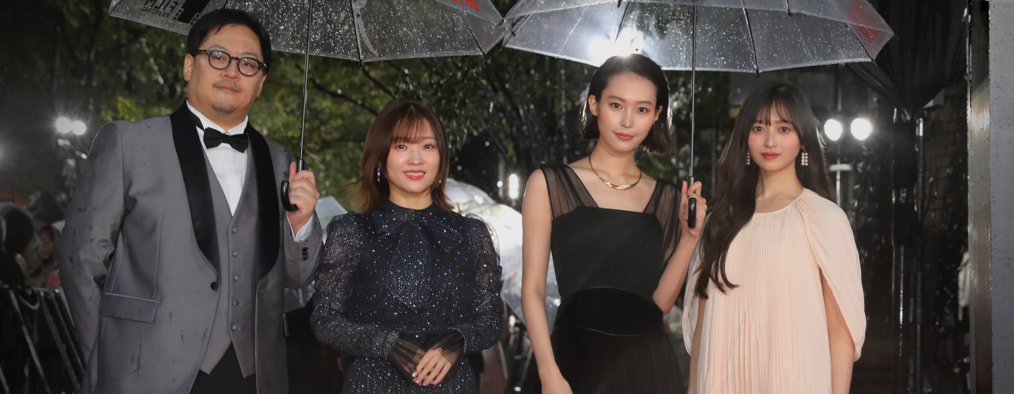 Opening event Red carpet Grotesqqque Minami Sara, Inoue Nagi, Ichinose Kana, Nishigori Atsushi