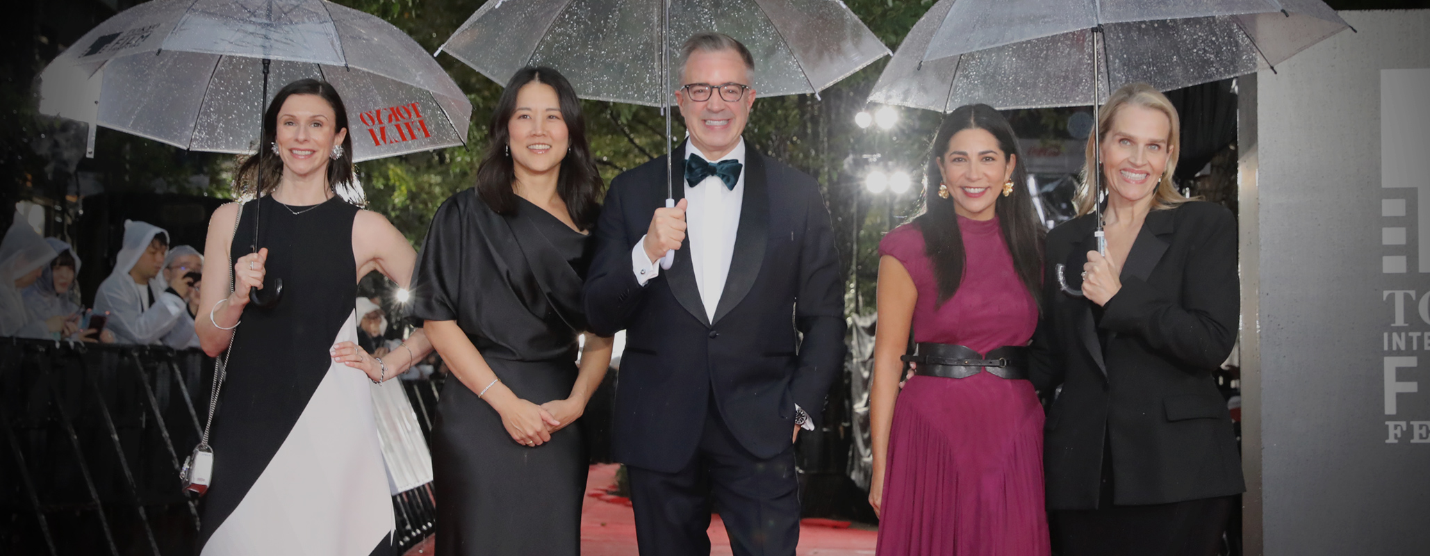 Opening event Red carpet Academy in Tokyo Bill Kramer, Lynette Howell Taylor, Meredith Shea 