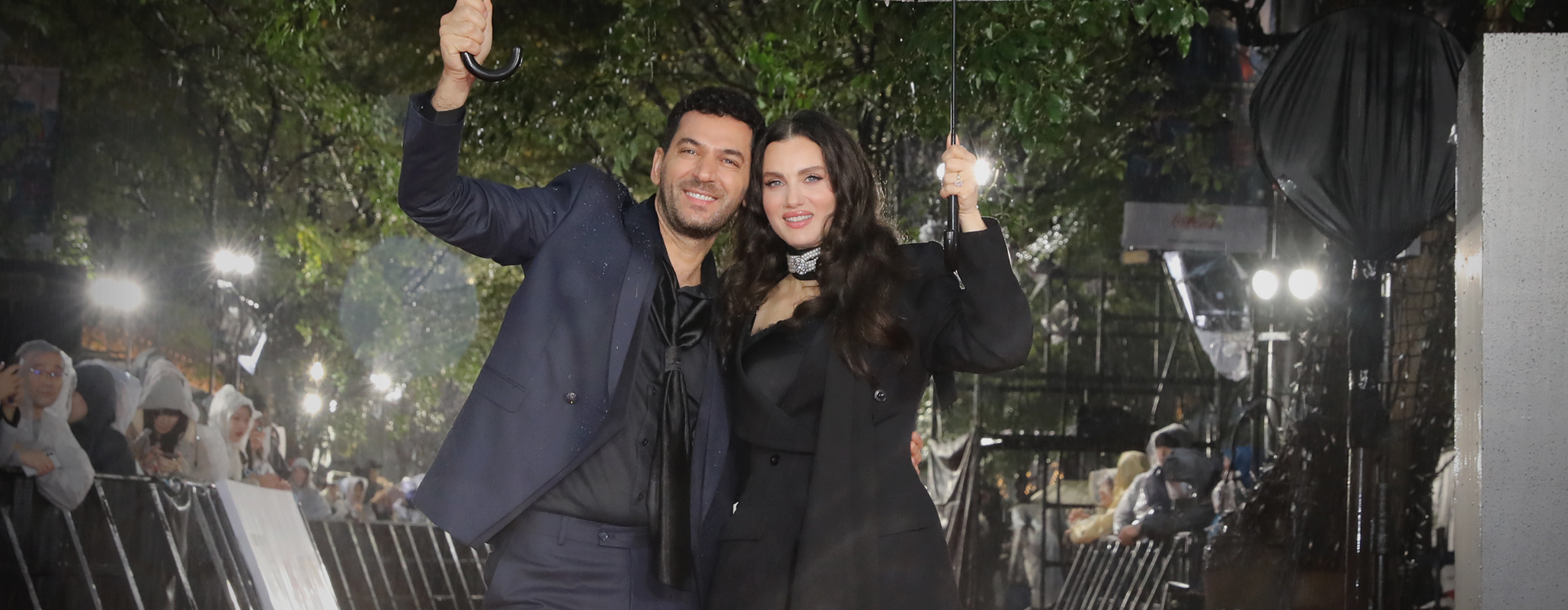 Opening event Red carpet Trees Are Watching Murat Yildirim, Iman Yildirim