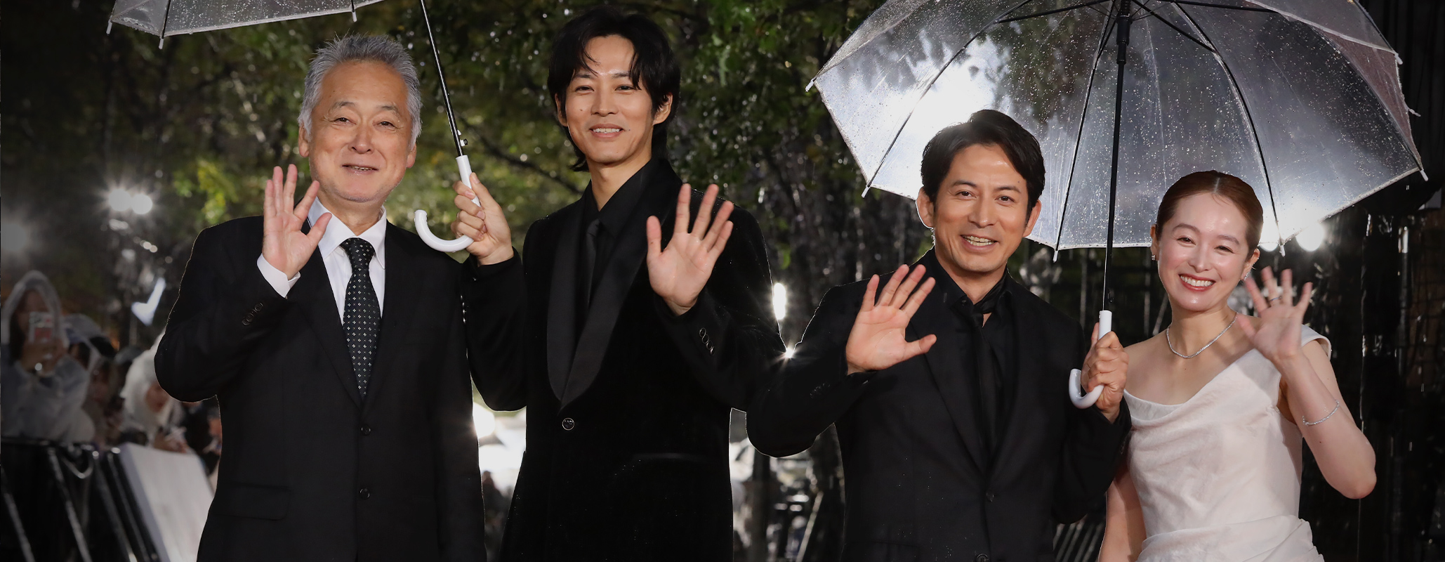 Opening event Red carpet Sukiyaki Okada Junichi, Matsuzaka Tori,Seino Nana,Zeze Takahisa