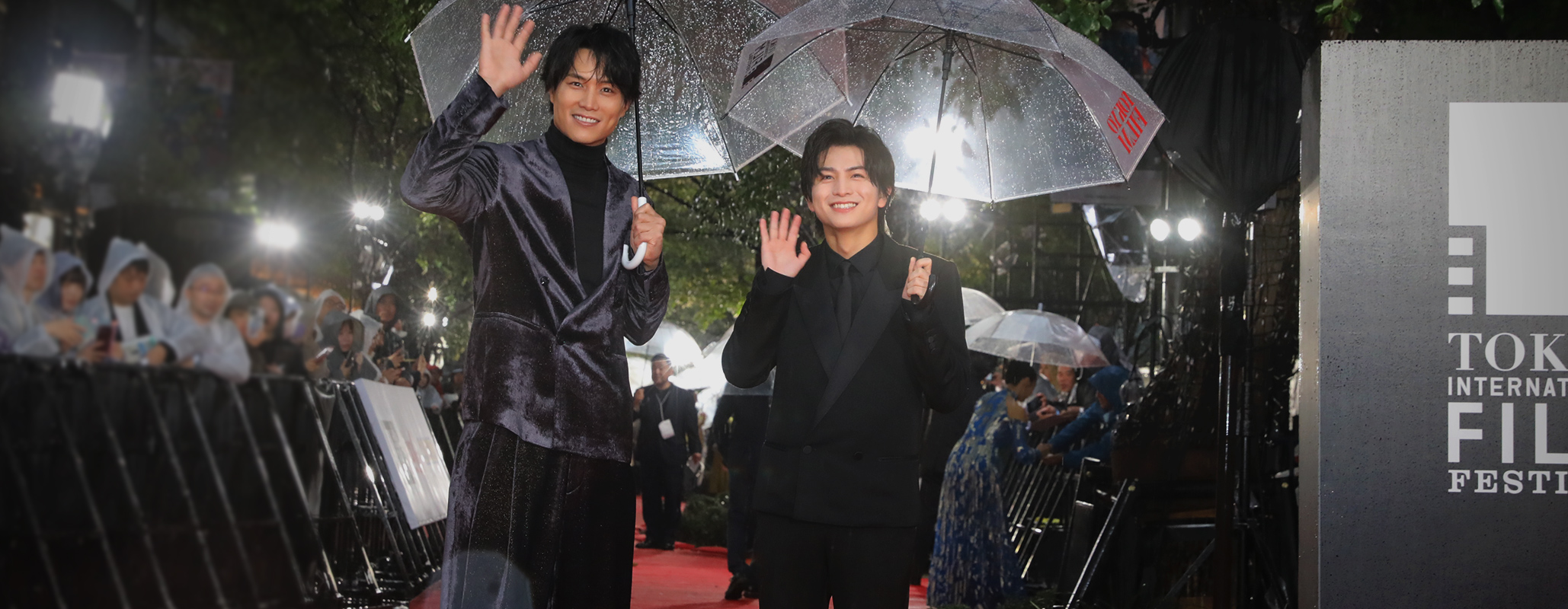 Opening event Red carpet Monster in Sheep's Clothing Suzuki Nobuyuki, Kashiwagi Haru