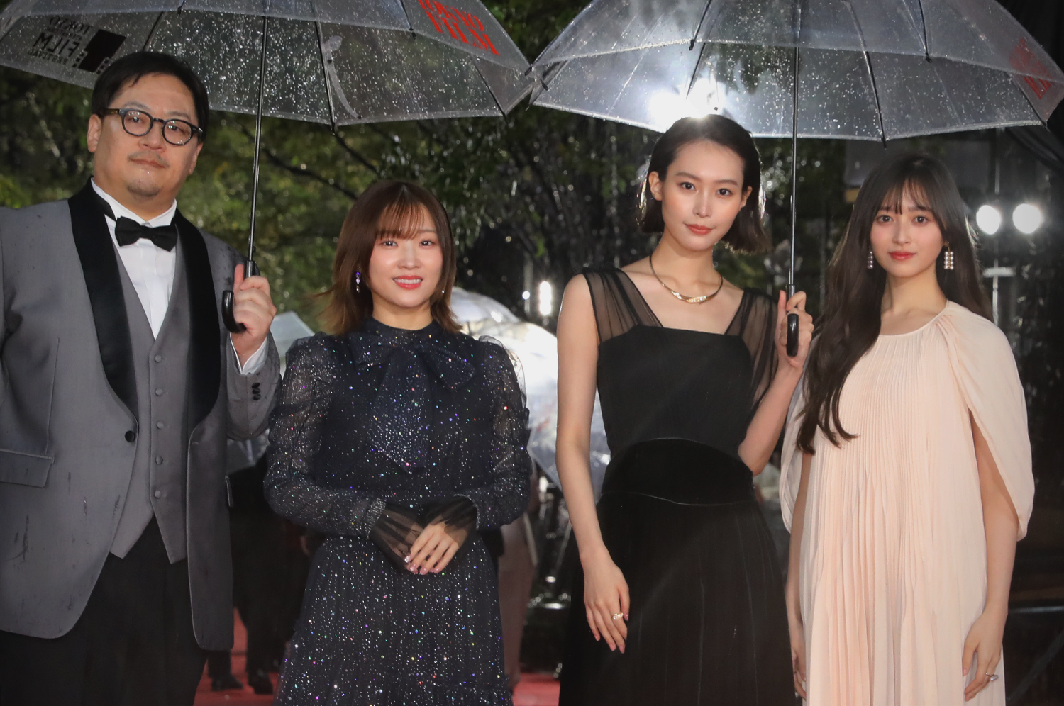 Opening event Red carpet Grotesqqque Minami Sara, Inoue Nagi, Ichinose Kana, Nishigori Atsushi