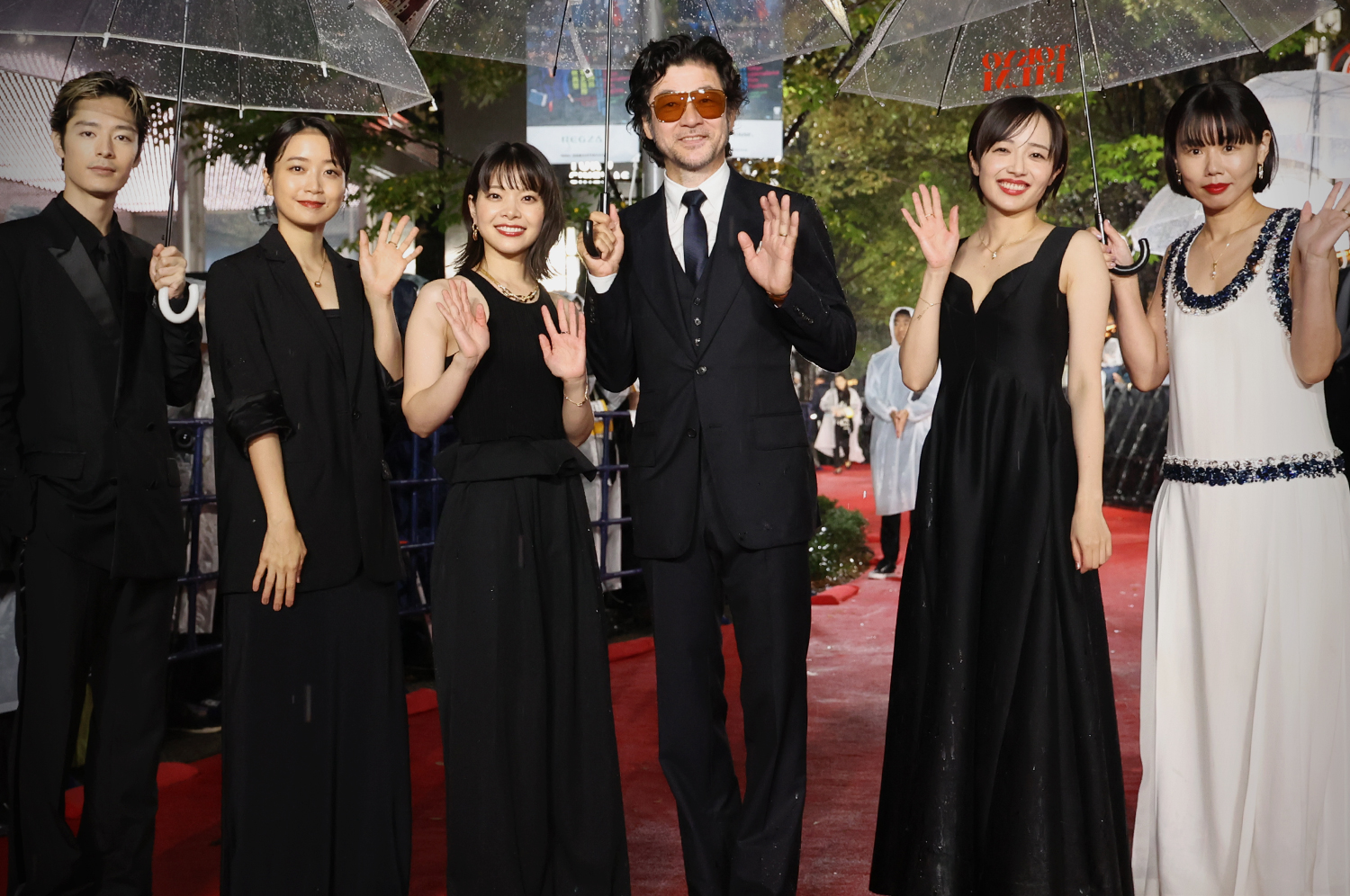 Opening event Red carpet All the Lovers in the Night Kishii Yukino, Asano Tadanobu, Morita Misato, Fukagawa Mai, Shiono Akihisa, Sode Yukiko