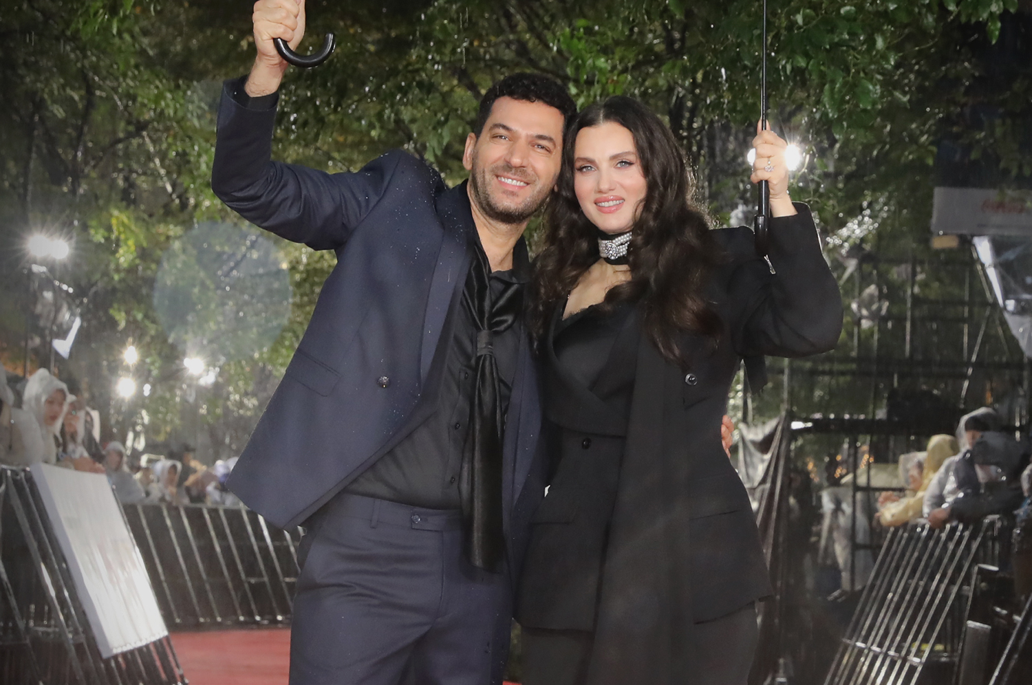 Opening event Red carpet Trees Are Watching Murat Yildirim, Iman Yildirim