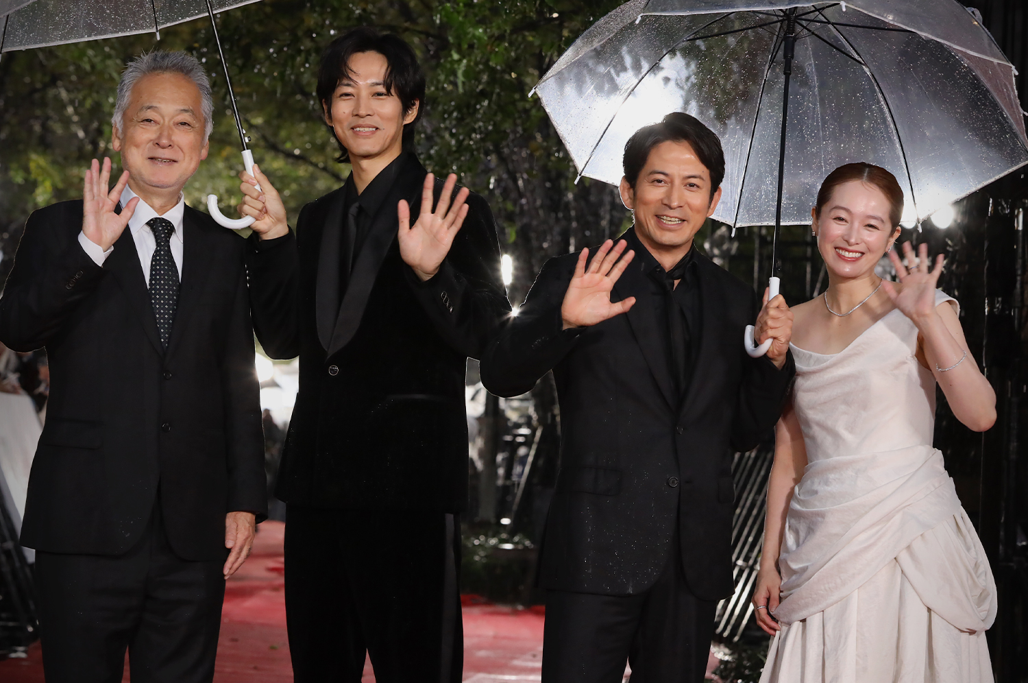 Opening event Red carpet Sukiyaki Okada Junichi, Matsuzaka Tori,Seino Nana,Zeze Takahisa