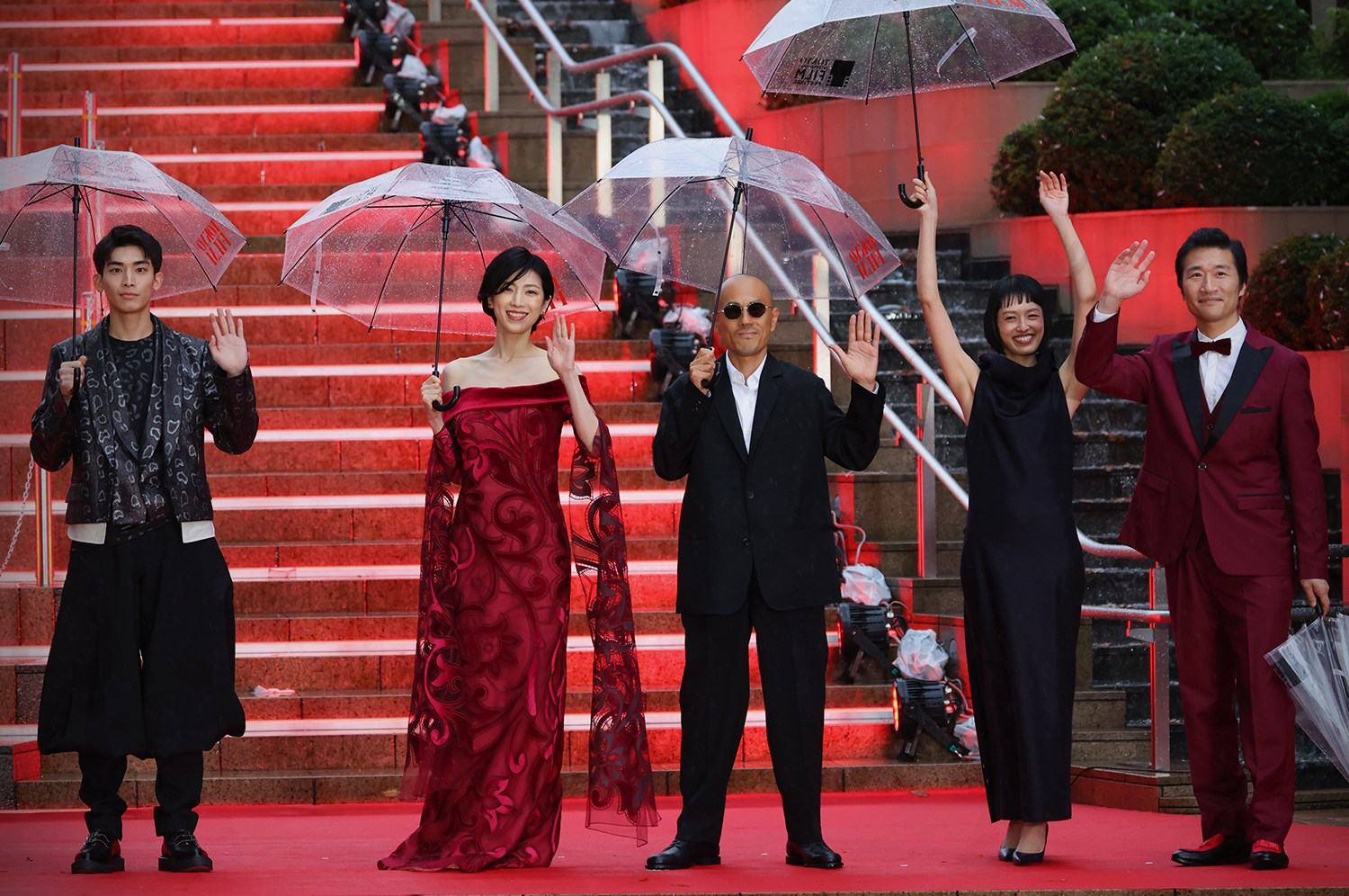 Opening event Red carpet Chihiro | Akemi Tezuka Mai, Nawata Canon, Isono Ciel, Natori Satoshi