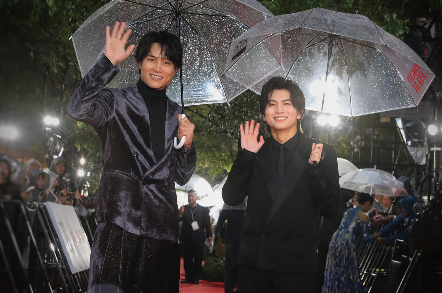 Opening event Red carpet Monster in Sheep's Clothing Suzuki Nobuyuki, Kashiwagi Haru
