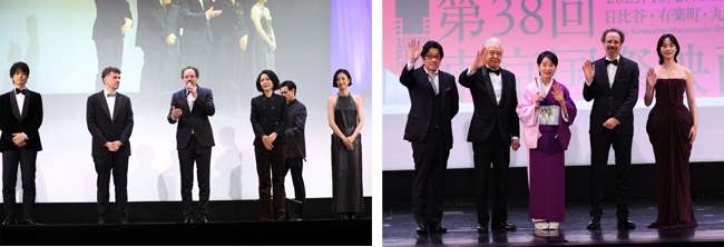 東京国際映画祭オープニングセレモニーにご招待